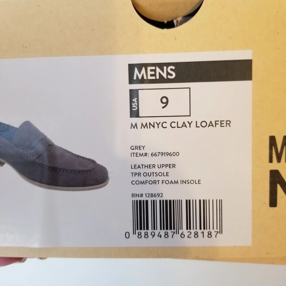 Madden NYC Clay Suede Leather Comfort Penny Loafer NWT